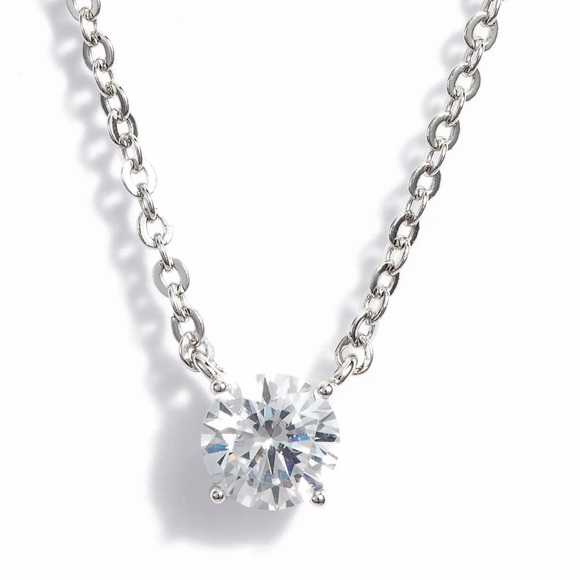Nordstrom NWOT Cubic Zirconia Pendant Necklace - Picture 1 of 8